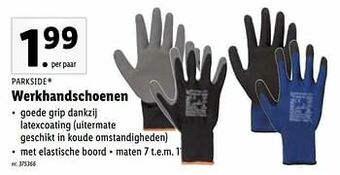 Lidl Werkhandschoenen aanbieding