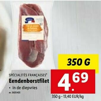 Lidl Eendenborstfilet aanbieding