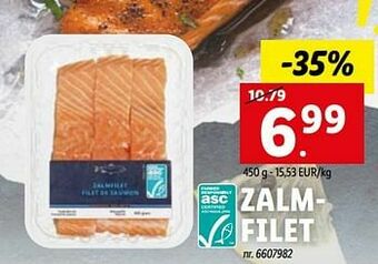 Lidl Zalmfilet aanbieding