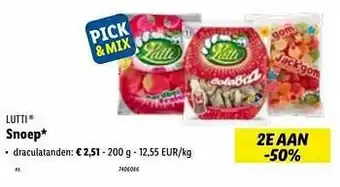 Lidl Snoep draculatanden aanbieding