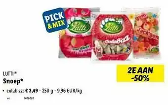 Lidl Snoep colabizz aanbieding