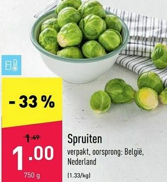 ALDI Spruiten aanbieding