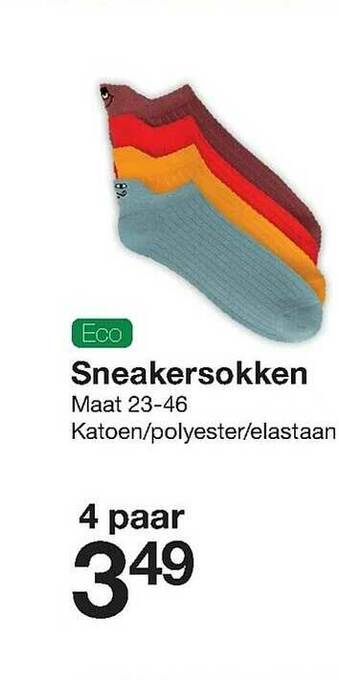 Zeeman Sneakersokken aanbieding