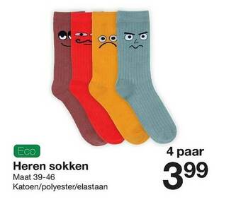 Zeeman Heren Sokken aanbieding