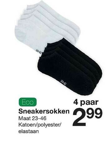 Zeeman Sneakersokken aanbieding