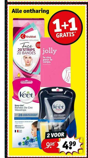 Kruidvat Ontharing aanbieding