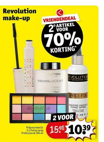 Kruidvat Revolution Make Up aanbieding