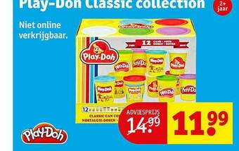 Kruidvat Play Doh Classic Collection aanbieding