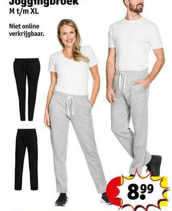 Kruidvat Joggingbroek aanbieding