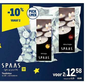 Makro Theelichten aanbieding