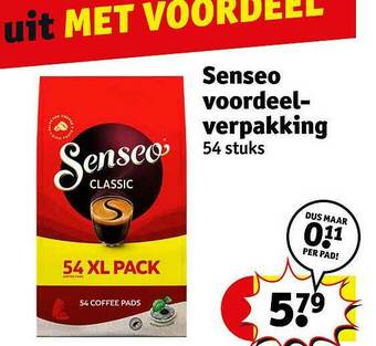 Kruidvat Senseo Voordeelverpakking aanbieding
