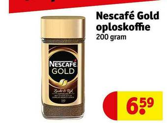 Kruidvat Nescafé Gold Oploskoffie aanbieding