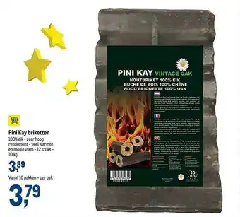Makro Pini Kay Briketten aanbieding