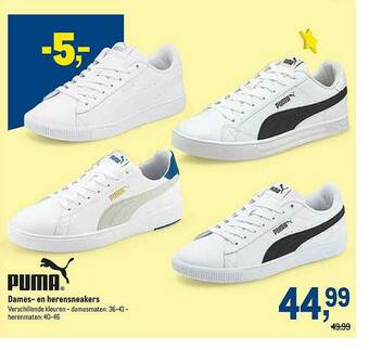 Makro Dames En Herensneakers aanbieding