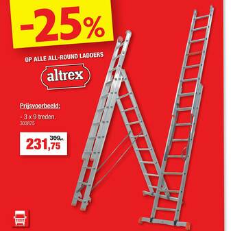 Hubo All Round Ladders aanbieding
