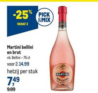 Martini Bellini En Brut