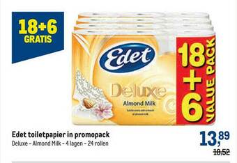 Makro Edet Toiletpapier aanbieding