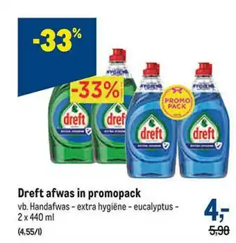 Makro Dreft Afwas aanbieding