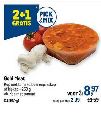 Makro Gold Meat aanbieding