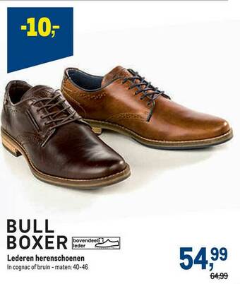 Makro Lederen Herenschoenen aanbieding