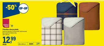 Flanellen Sherpa Plaids