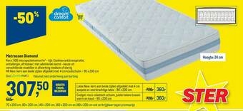 Makro Matrassen Diamond aanbieding