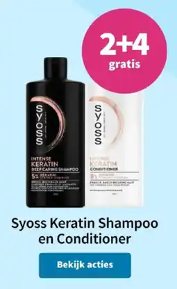 Plein.nl Syoss keratin shampoo en conditioner aanbieding