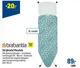 Strijktafel Mandela