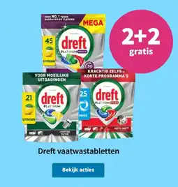 Plein.nl Dreft vaatwastabletten aanbieding