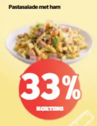 Pastasalade met ham