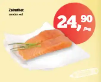 Zalmfilet zonder vel