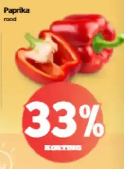 Spar Paprika aanbieding