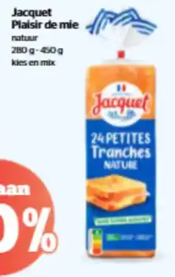 Spar Jacquet Plaisir de mie aanbieding