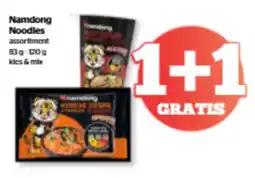 Spar Namdong noodles assortiment aanbieding