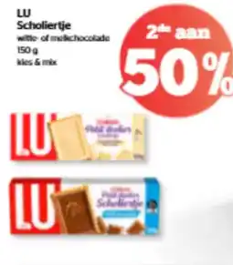 Spar LU Scholiertje aanbieding