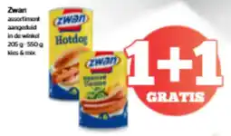 Spar Zwan hotdog aanbieding