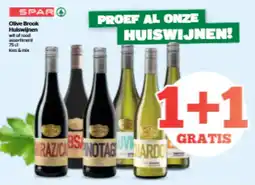 Spar Olive brook huiswijnen aanbieding