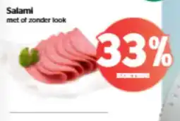 Spar Salami aanbieding