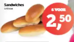 Spar Sandwiches aanbieding