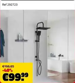 Bouwcenter Frans Vlaeminck douche aanbieding
