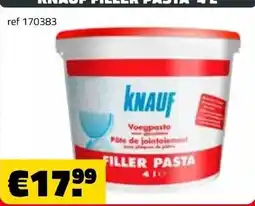 Bouwcenter Frans Vlaeminck Knauf filler pasta aanbieding