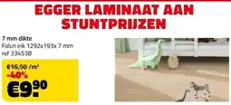 Bouwcenter Frans Vlaeminck Egger laminaat aanbieding