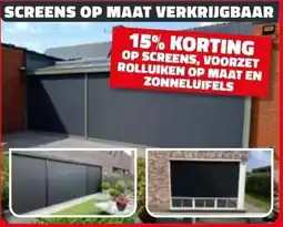 Bouwcenter Frans Vlaeminck Screens op maat aanbieding