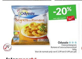 Intermarché Odyssee Calamarisbeignets 500 g aanbieding