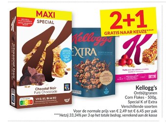 Intermarché Kellogg's Ontbijtgranen aanbieding