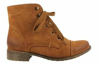 Berca Shoes Sun & Shadow Bottine Dames - Cognac aanbieding