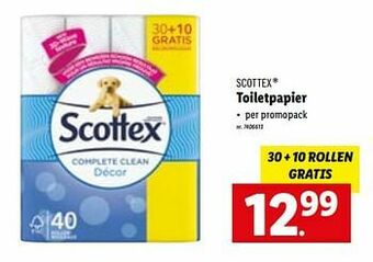 Lidl Toiletpapier aanbieding