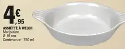 E.Leclerc Assiette à welch aanbieding
