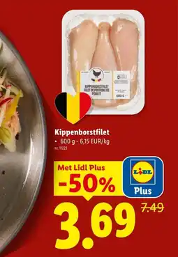Lidl Kippenborstfilet aanbieding
