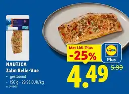 Lidl Nautica zalm belle-vue aanbieding